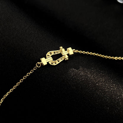 [Eterna Jewels]FORCE 10 FULL DIAMOND BUCKLE CHAIN LINK MINI MODEL