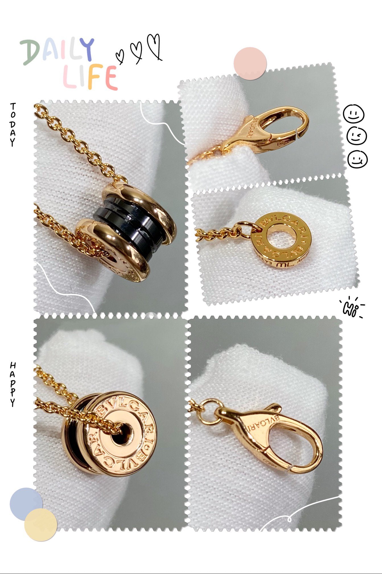 [Eterna Jewels]ZERO 1 CERAMIC MINI NECKLACE