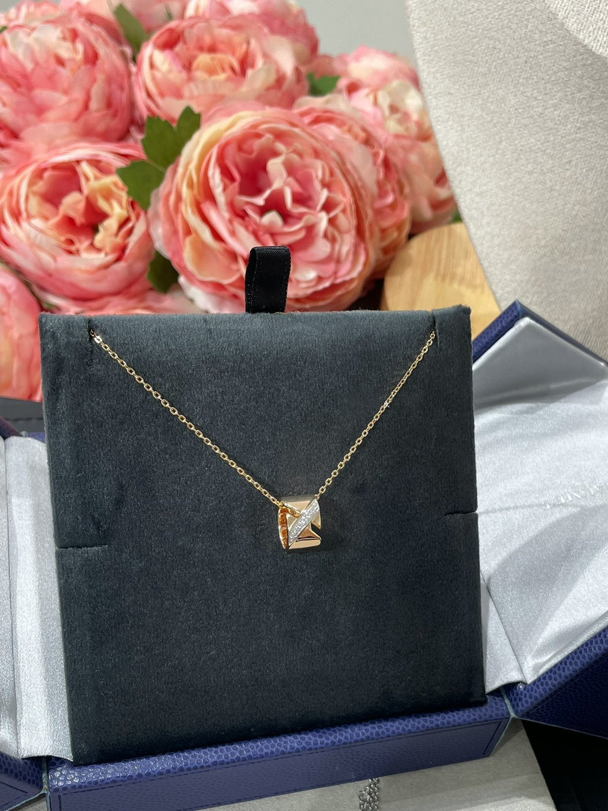 [Eterna Jewels]LIENS EVIDENCE DIAMOND NECKLACE