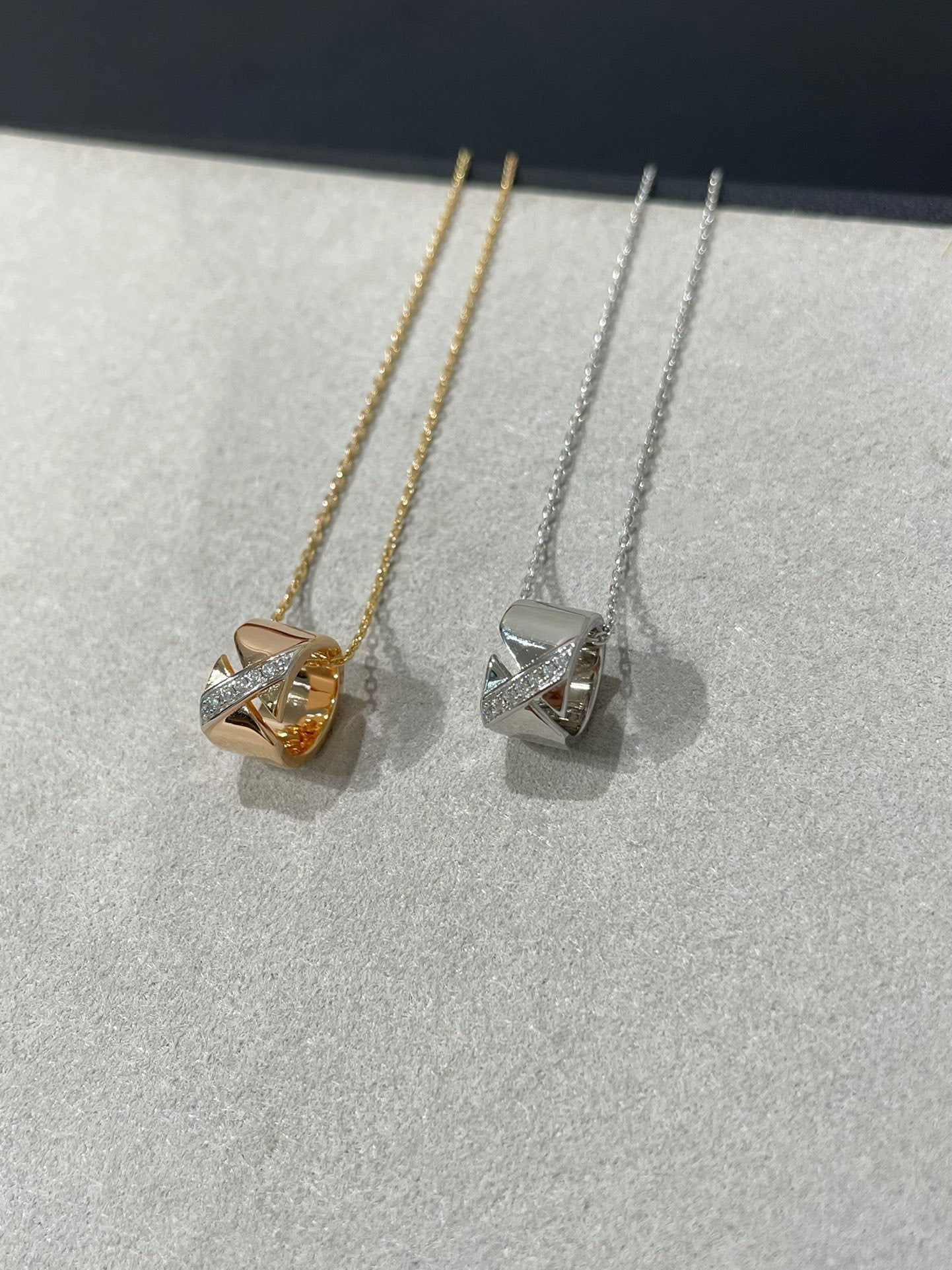 [Eterna Jewels]LIENS EVIDENCE DIAMOND NECKLACE