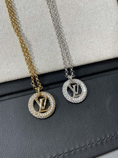 [Eterna Jewels]BY NIGHT DIAMOND PAVED NECKLACE