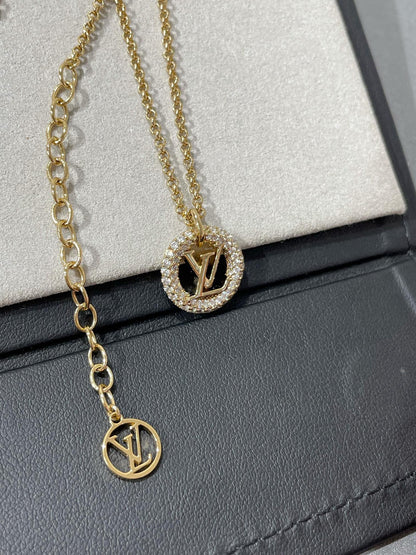[Eterna Jewels]BY NIGHT DIAMOND PAVED NECKLACE