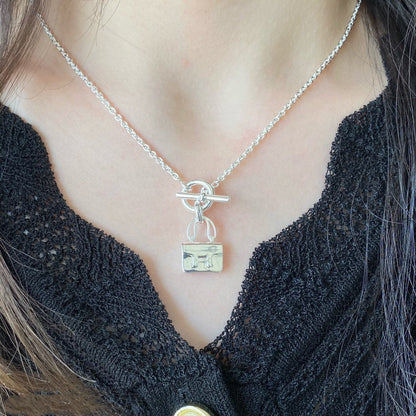 [Eterna Jewels]CONSTANCE PEDANT SILVER NECKLACE