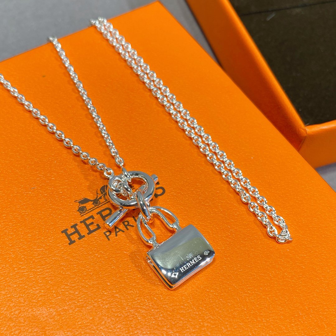 [Eterna Jewels]CONSTANCE PEDANT SILVER NECKLACE