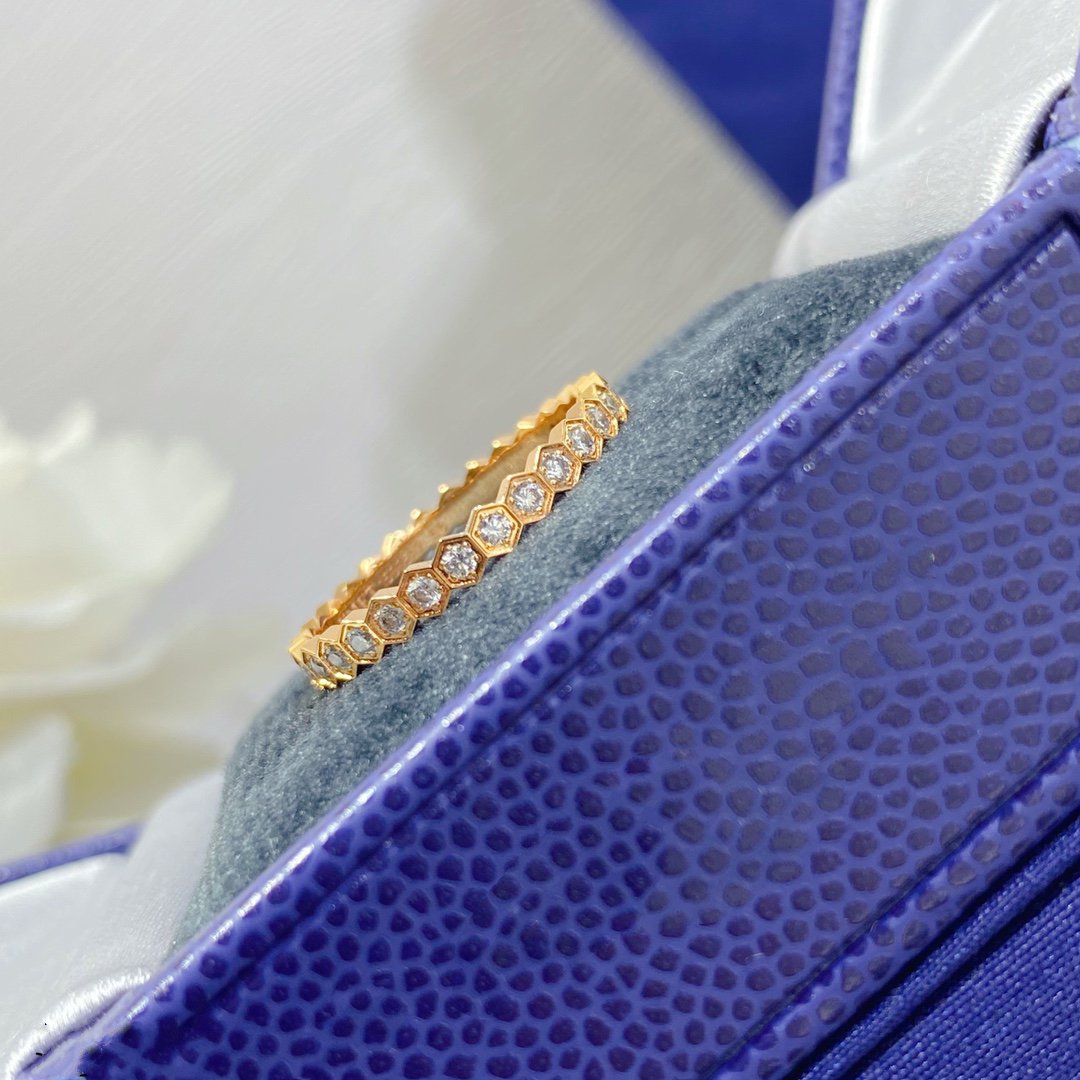 [Eterna Jewels]BEE LOVE DIAMOND PAVED SMALL RING