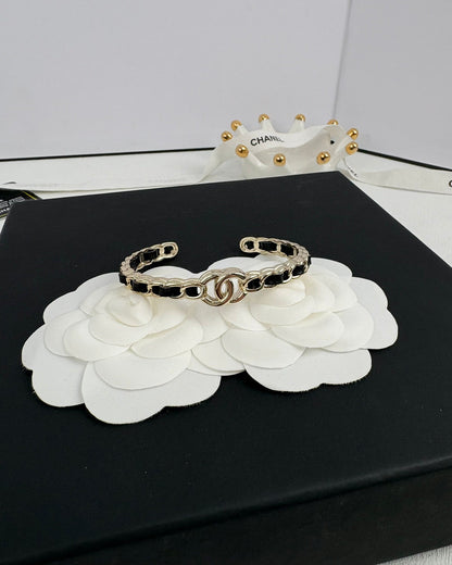 [Eterna Jewels]Double C Open Bangle