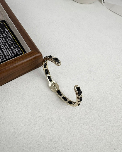 [Eterna Jewels]Double C Open Bangle