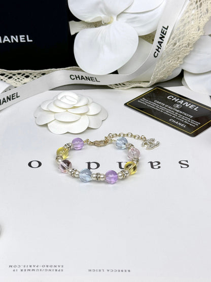 [Eterna Jewels]Colorful Transparent Resin Bracelet