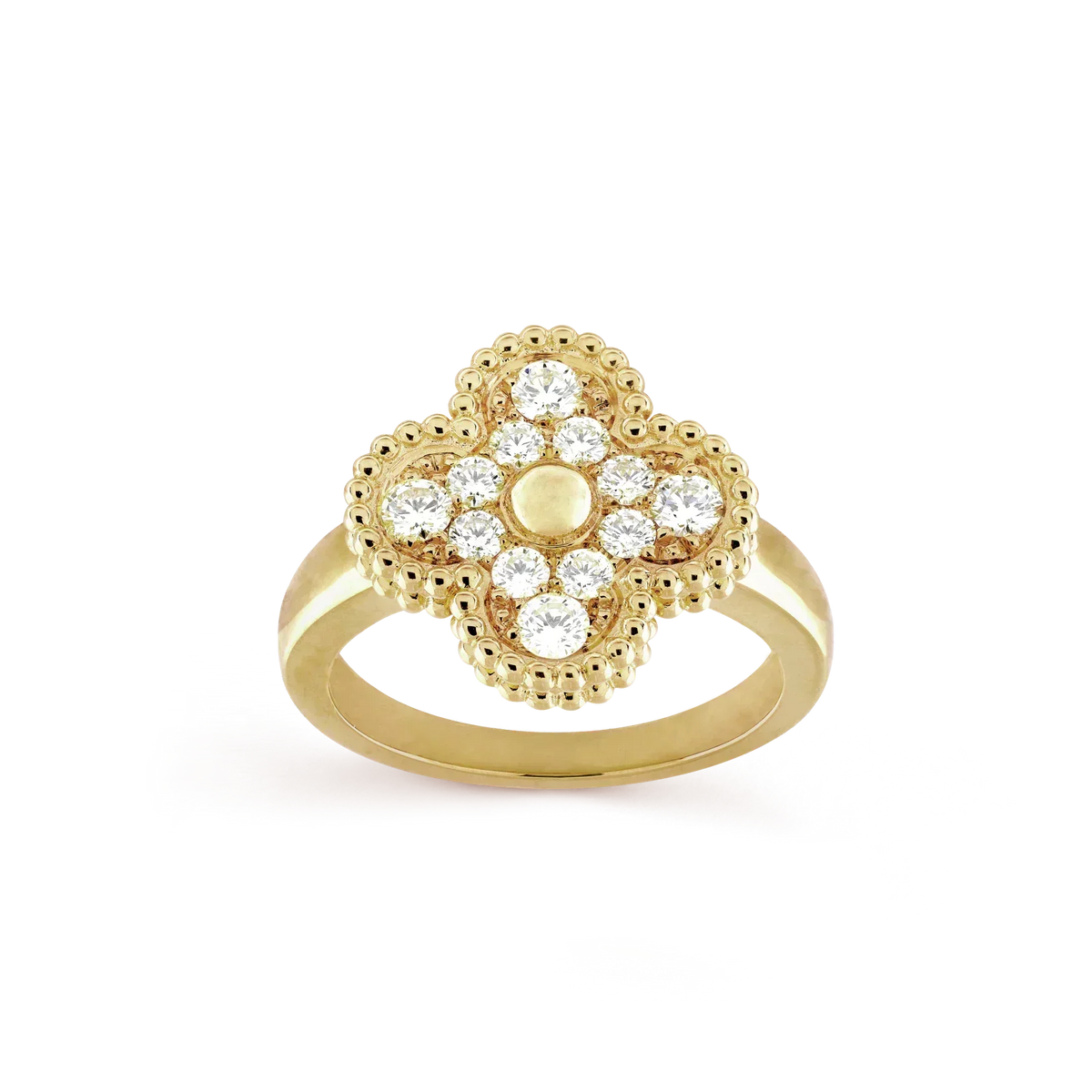 [Eterna Jewels]CLOVER DIAMOND RING