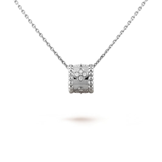 [Eterna Jewels]PERLEE PEDANT SIVLER DIAMOND NECKLACE