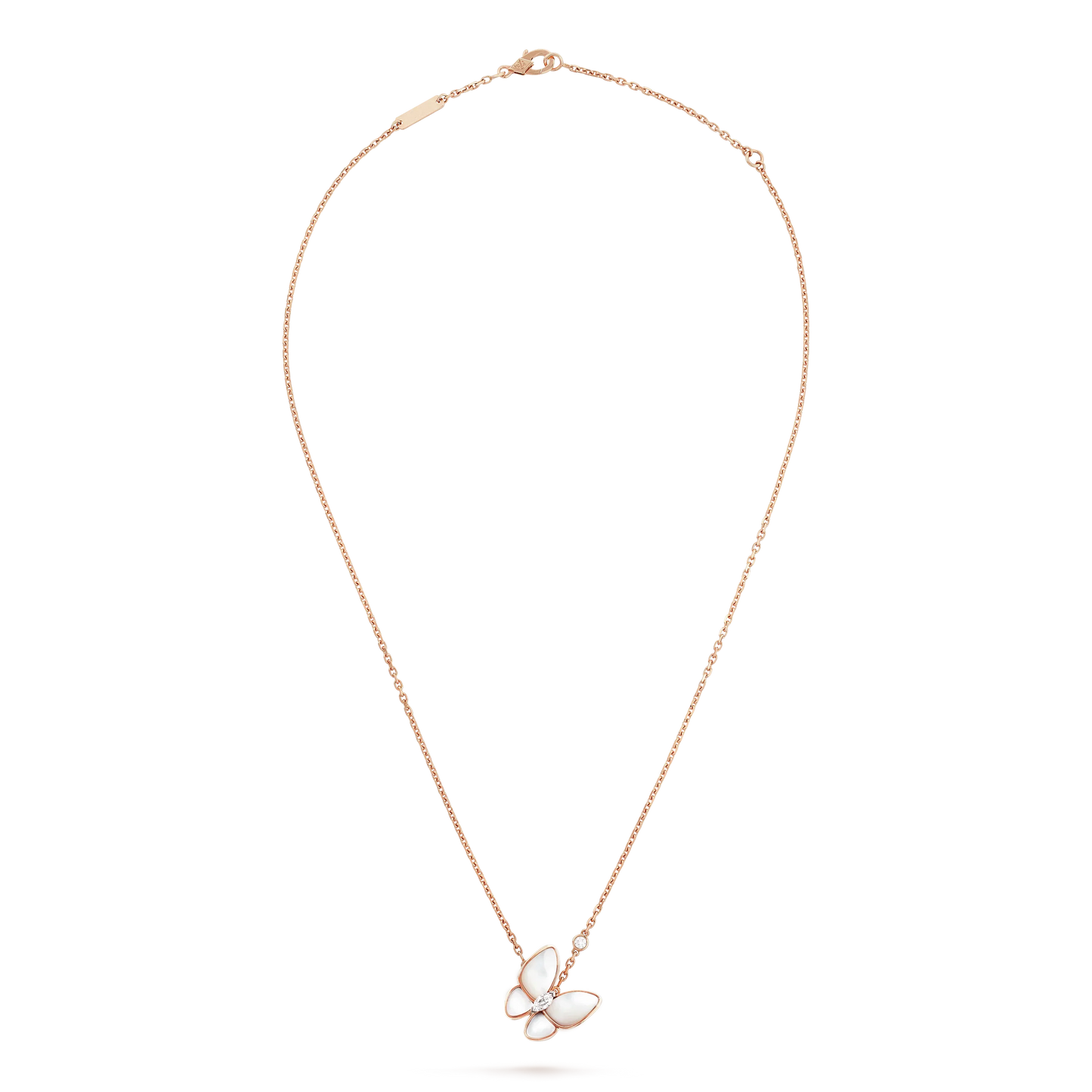[Eterna Jewels]BUTTERFLY MOP DIAMOND NECKLACE