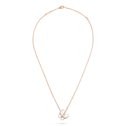 [Eterna Jewels]BUTTERFLY MOP DIAMOND NECKLACE