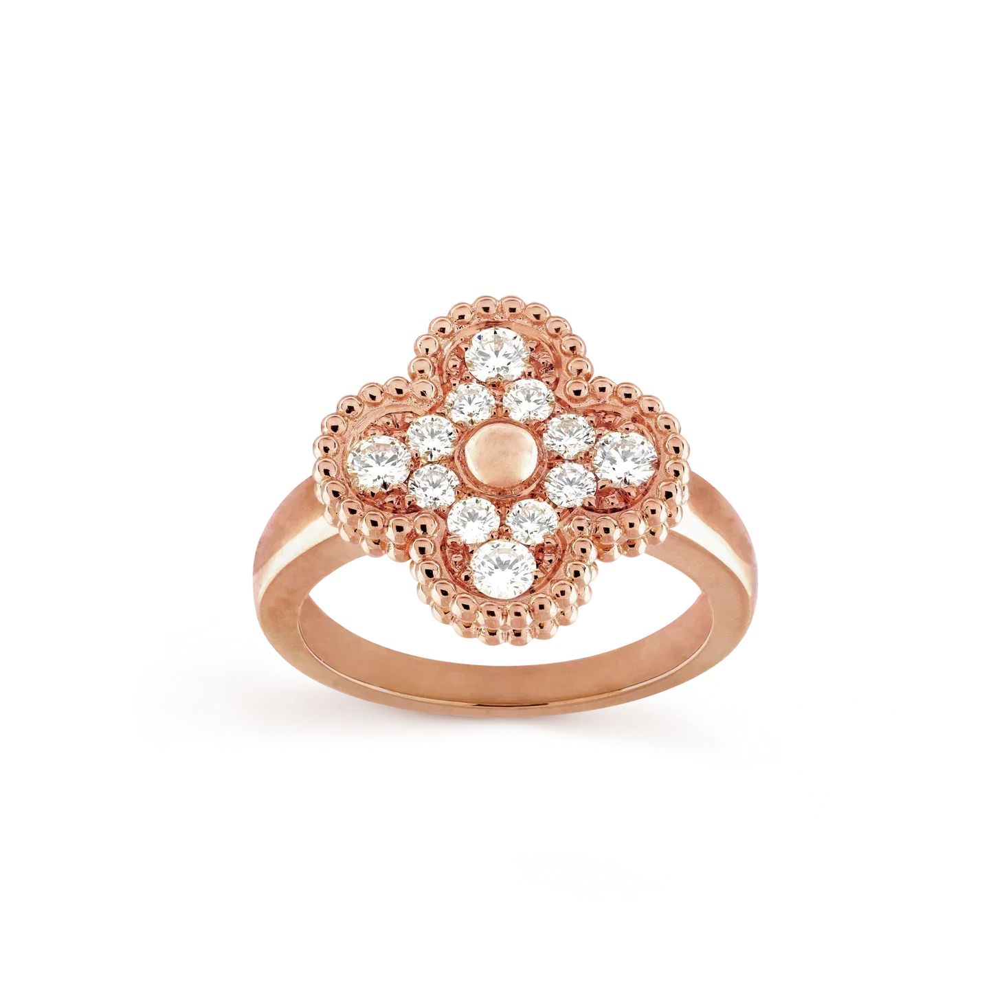 [Eterna Jewels]CLOVER DIAMOND RING
