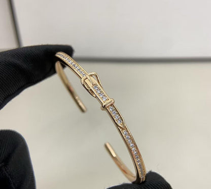 [Eterna Jewels]DIAMOND-ENCRUSTED BRACELET THREE COLORS