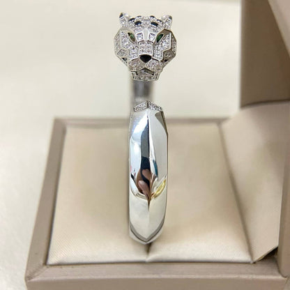 [Renovia Jewelry]DIAMOND MACHINE LEOPARD BRACELET