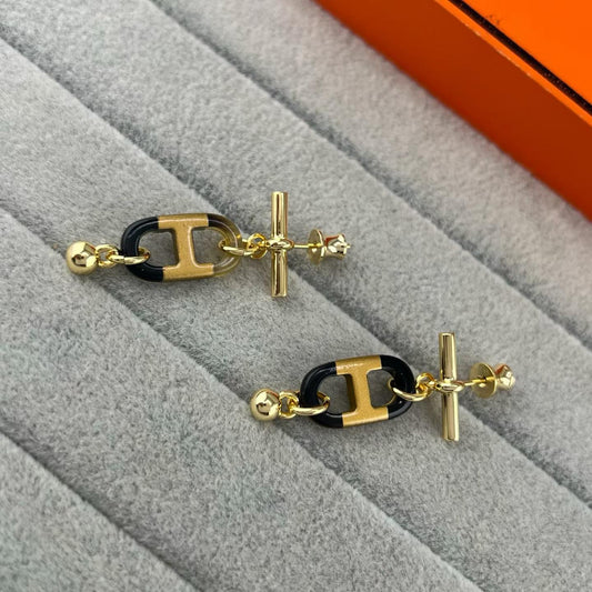 [Eterna Jewels]H PIG NOSE EARRINGS