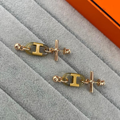 [Eterna Jewels]H PIG NOSE EARRINGS