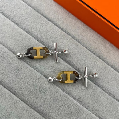 [Eterna Jewels]H PIG NOSE EARRINGS