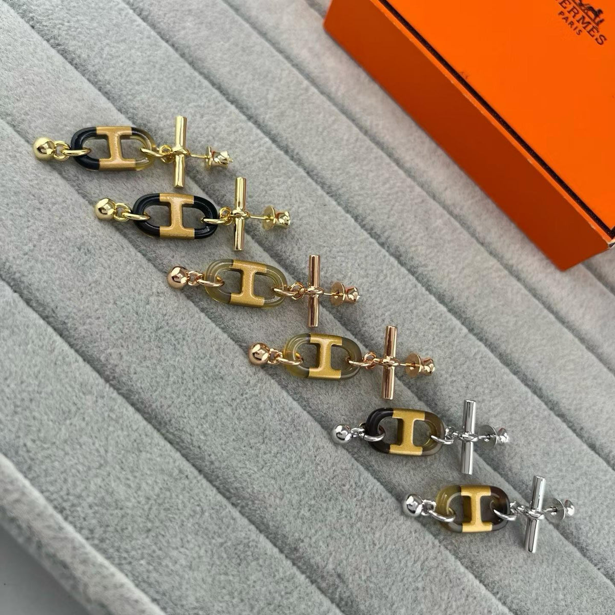 [Eterna Jewels]H PIG NOSE EARRINGS