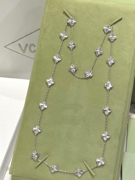 [Eterna Jewels]CLOVER 20 MOTIFS SILVER LASER