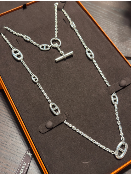 [Eterna Jewels]Classic Silver Sweater Chain