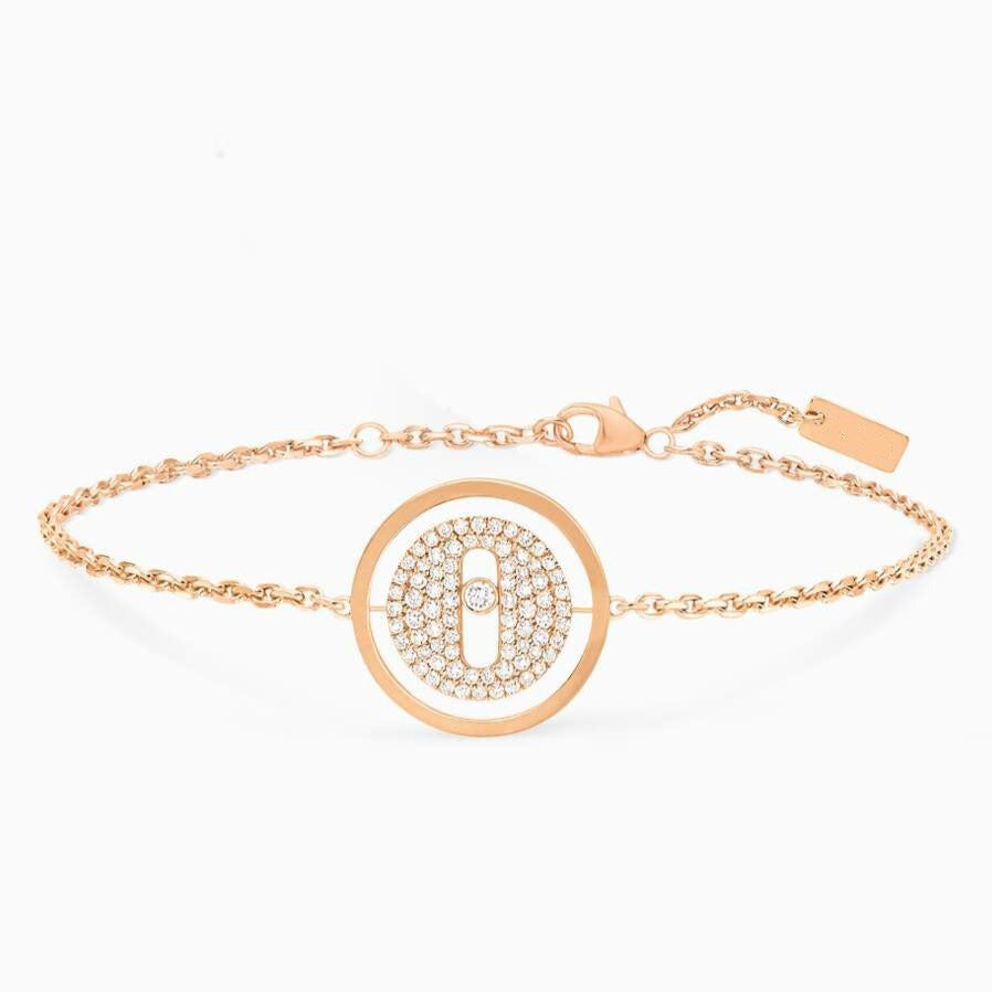[Eterna Jewels]LUCKY MOVE DIAMOND PAVED BRACELET
