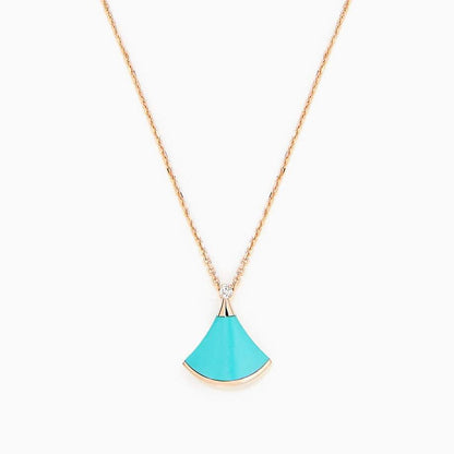 [Eterna Jewels]DREAM NECKLACE TURQUOISE PINK GOLD