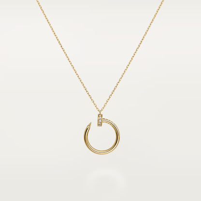 [Eterna Jewels]JUSTE NECKLACE HALF DIAMOND