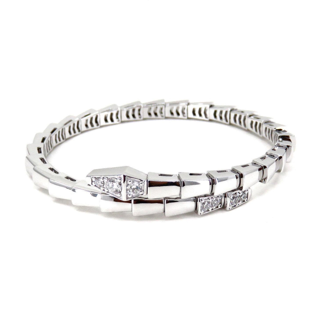 [Eterna Jewels]SERPENTI BRACELET DIAMONDS SILVER