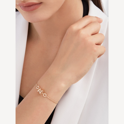 [Eterna Jewels]ZERO 1 SOFT PINK GOLD BRACELET