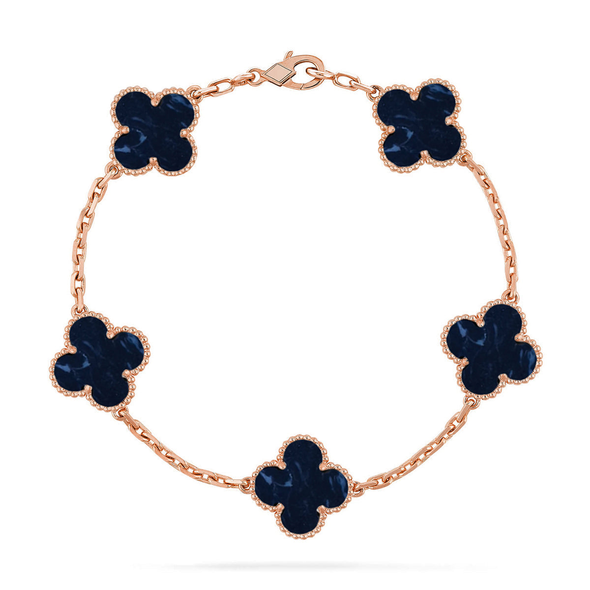 [Eterna Jewels]CLOVER 5 MOTIF PIETERSITE BRACELET COLLECTION