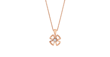 [Eterna Jewels]FIOREVER NECKLACE DIAMOND CENTER
