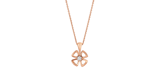 [Eterna Jewels]FIOREVER NECKLACE DIAMOND CENTER