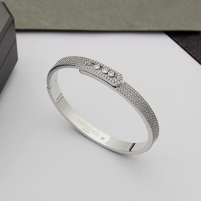 [Eterna Jewels]Move Noa Full Pavé Diamond Bangle Bracelet