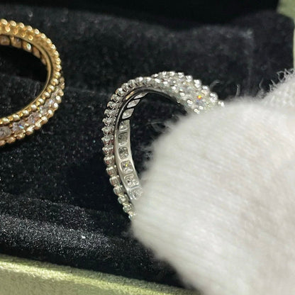[Eterna Jewels]PERLEE DIAMOND SILVER RING