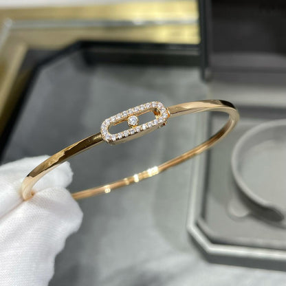 [Eterna Jewels]Move Uno pavé flex bangle medium