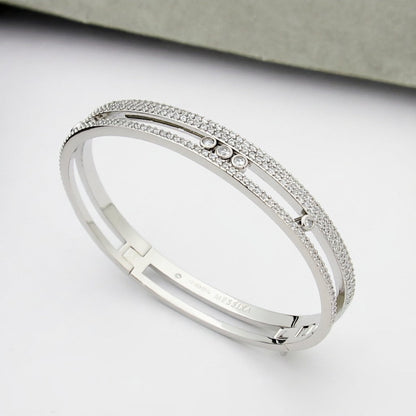 [Eterna Jewels]Move Romane pavé bangle