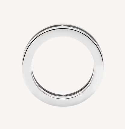 [Eterna Jewels]ZERO 1 ONE-BAND WITH OPENWORK LOGO SPIRAL RING