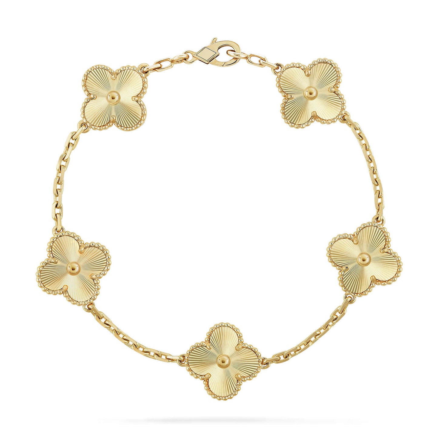 [Eterna Jewels] CLOVER 5 MOTIF LASER BRACELET COLLECTION