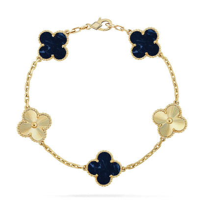 [Eterna Jewels]CLOVER 5 MOTIF PIETERSITE BRACELET COLLECTION
