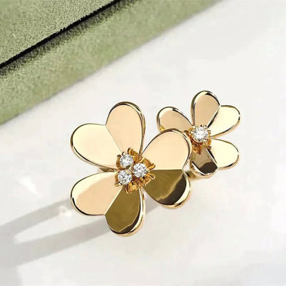 [Eterna Jewels]CLOVER COMOS GOLD DIAMOND RING