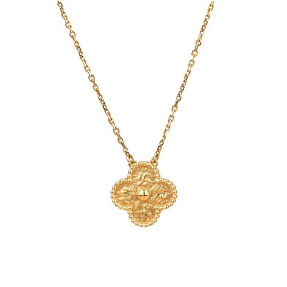 [Eterna Jewels]CLOVER 15MM  BRONZING NECKLACE