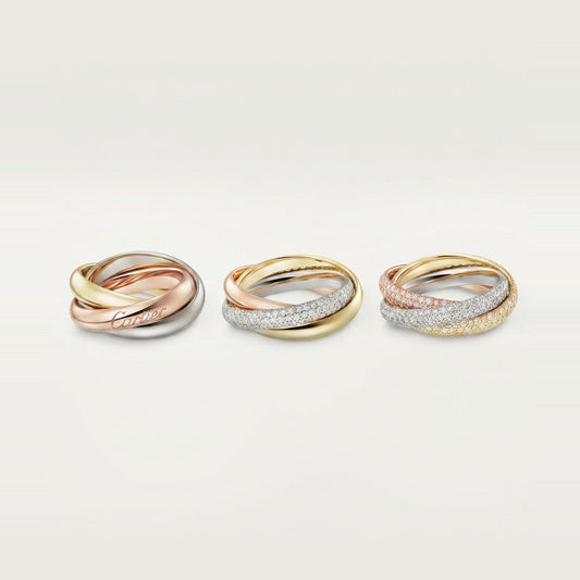 [Eterna Jewels]TRINITY 3.2MM RING COLLECTION