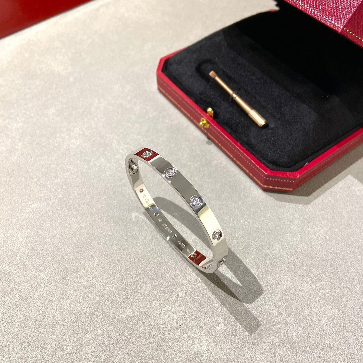 [Eterna Jewels]LOVE BRACELET 6.1MM 10 DIAMONDS
