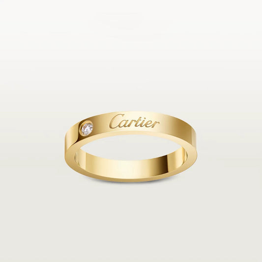 [Eterna Jewels]LOVE RING 4MM 1 DIAMOND