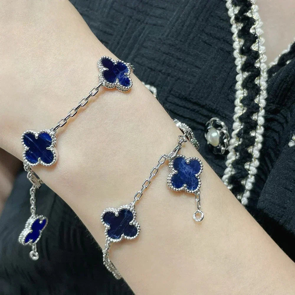 [Eterna Jewels]CLOVER 5 MOTIF PIETERSITE BRACELET COLLECTION