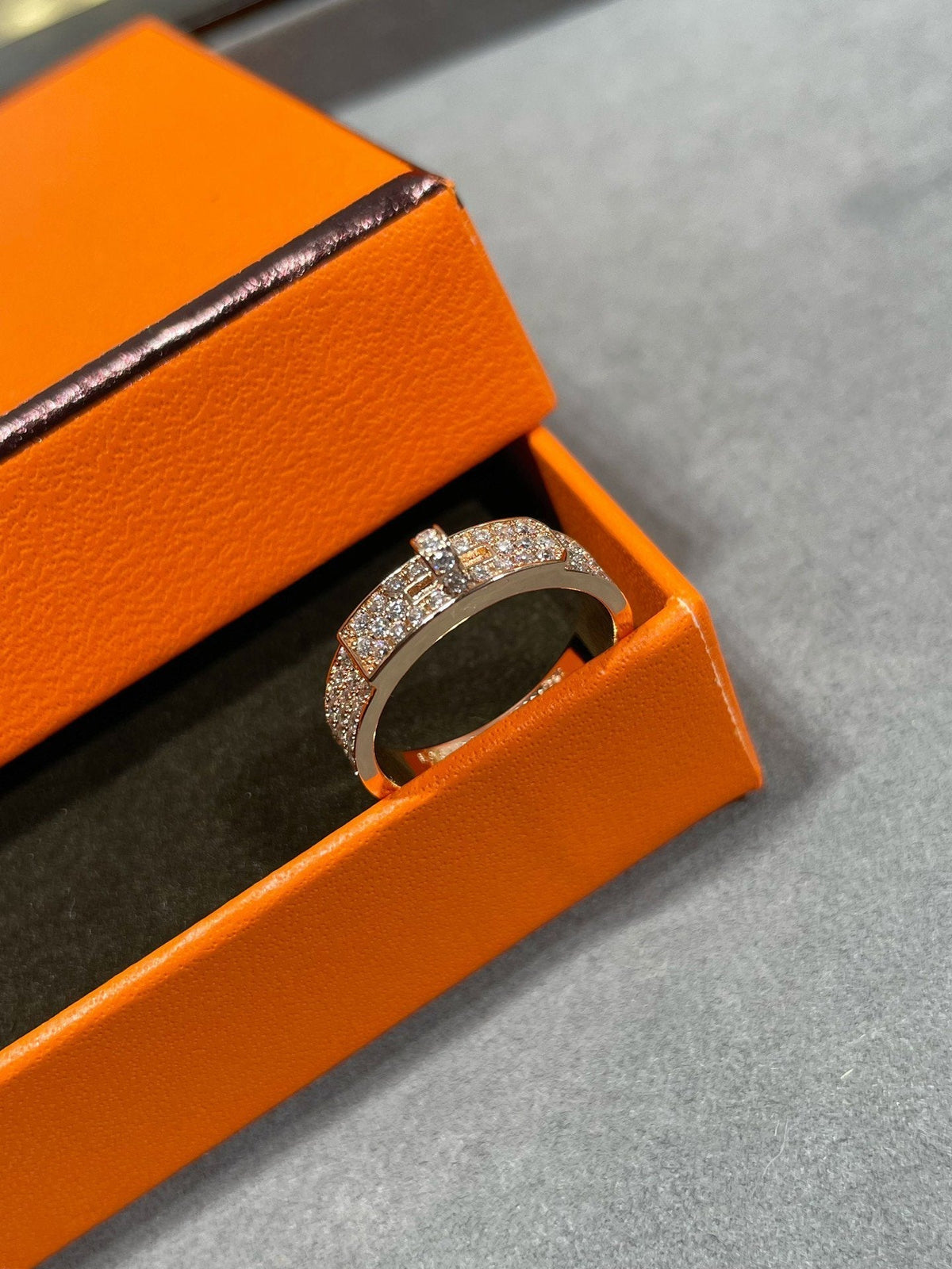 [Eterna Jewels]KELLY PINK GOLD DIAMOND RING