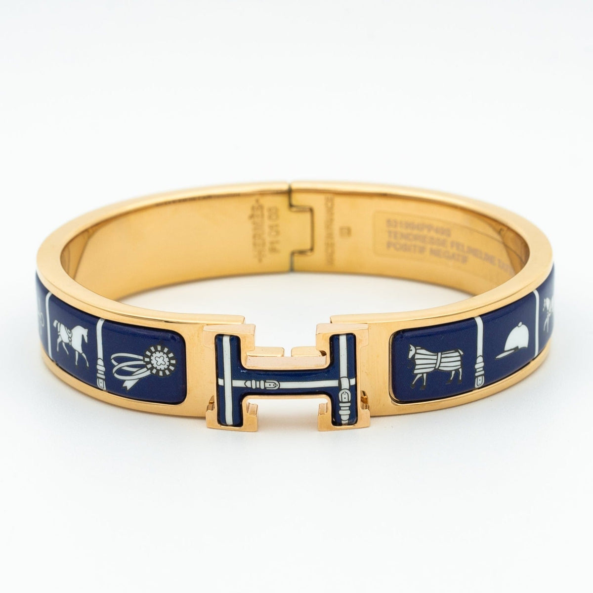 [Eterna Jewels]H BRACELET BLUE CERAMIC