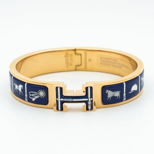 [Eterna Jewels]H BRACELET BLUE CERAMIC