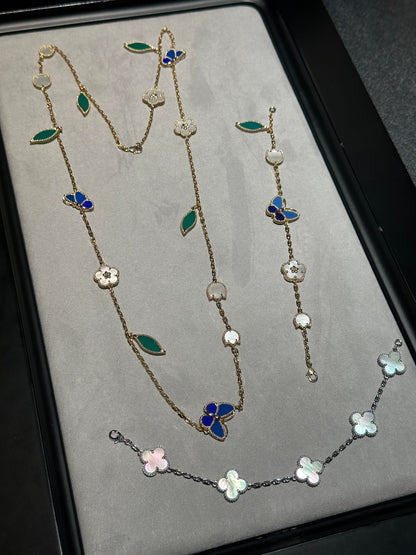 [Eterna Jewels] 26 NEW CLOVER 15 MOTIFS LUCKY NECKLACE